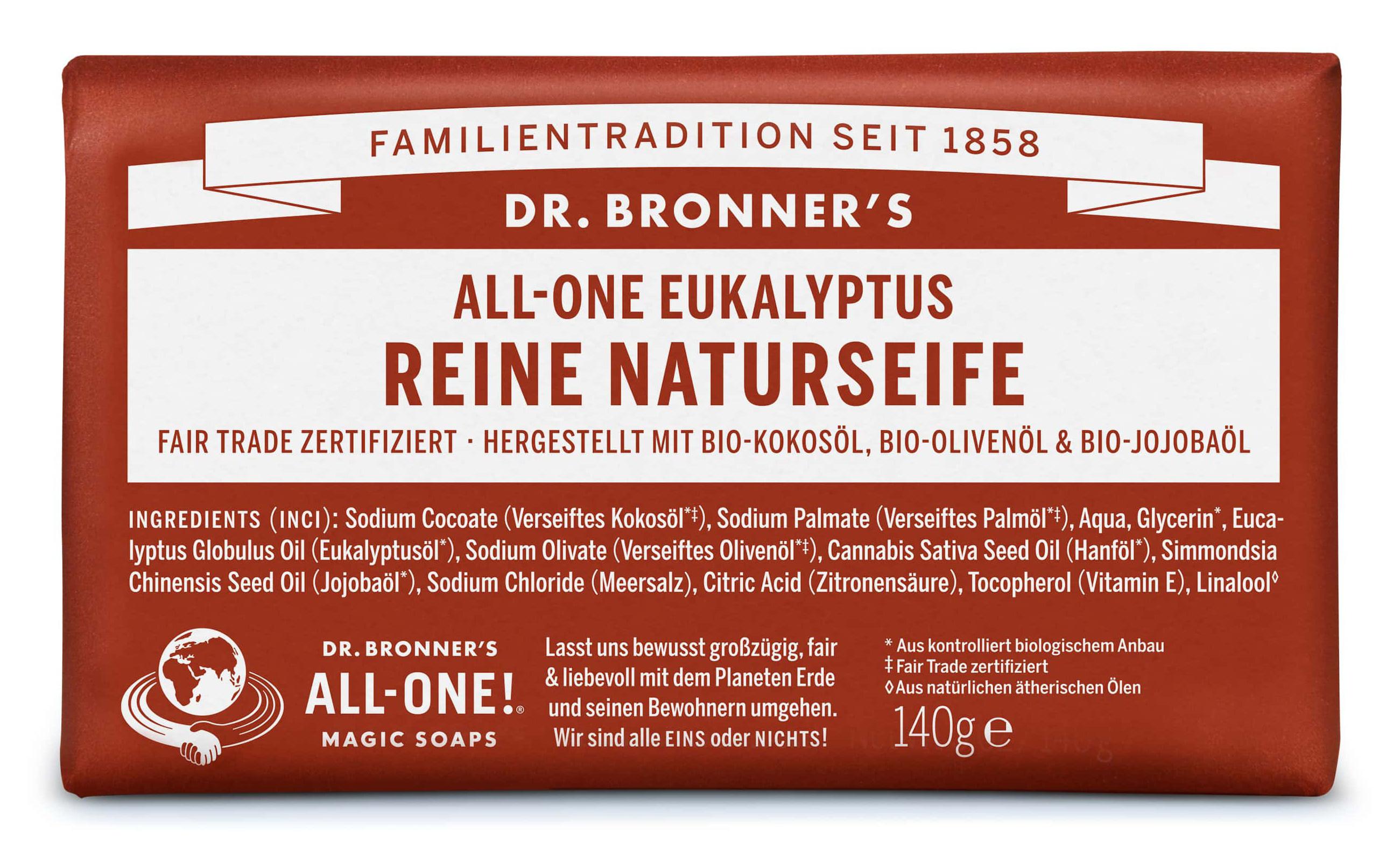 DR. BRONNER'S reine Naturseife Eukalyptus