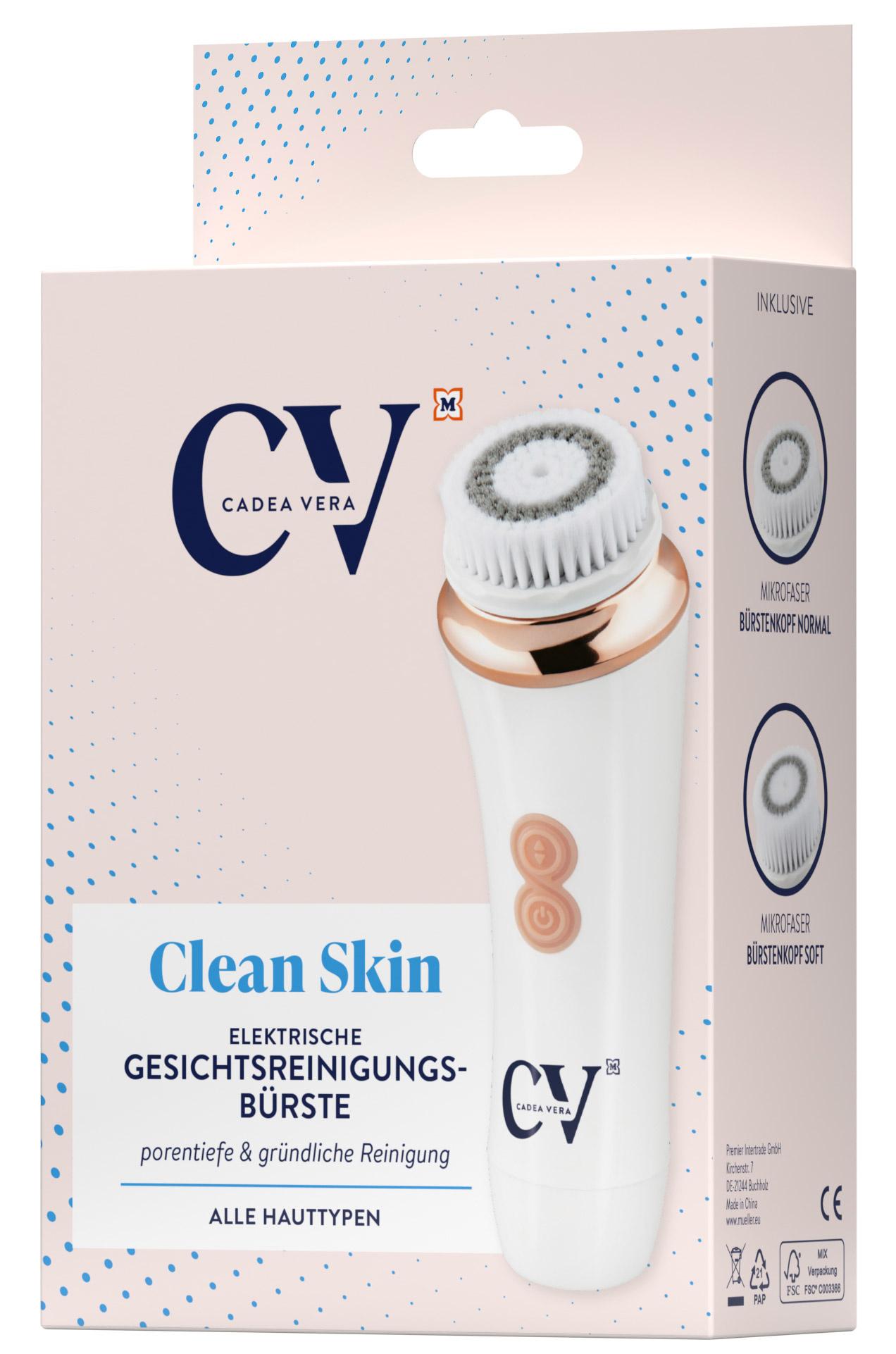 CV Clean Skin Elektrische Gesichtsreinigungsbürste