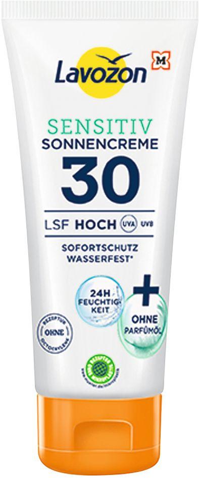 LAVOZON Sensitiv Sonnencreme LSF 30