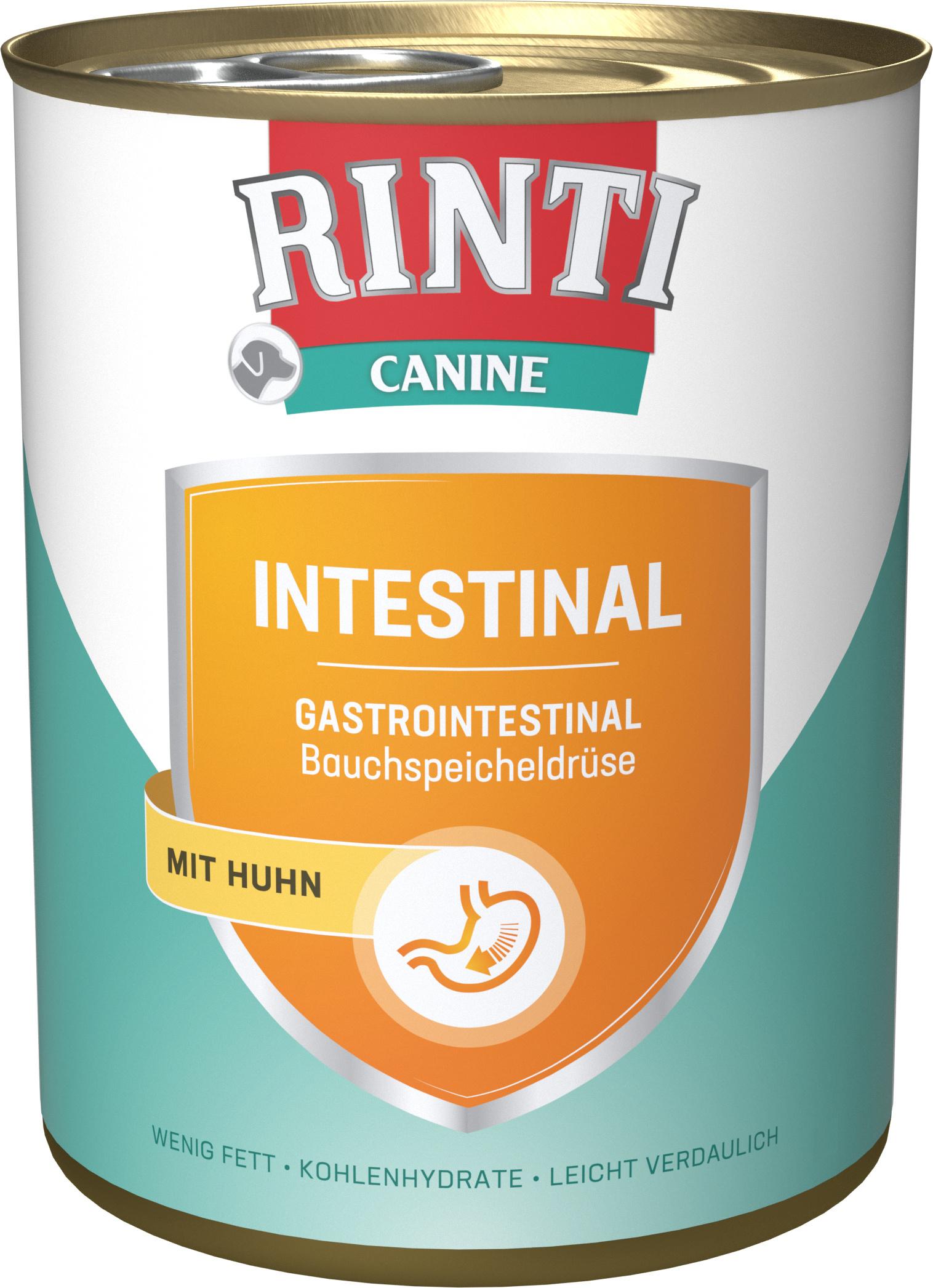 RINTI Hundenassfutter Canine Intestinal Huhn