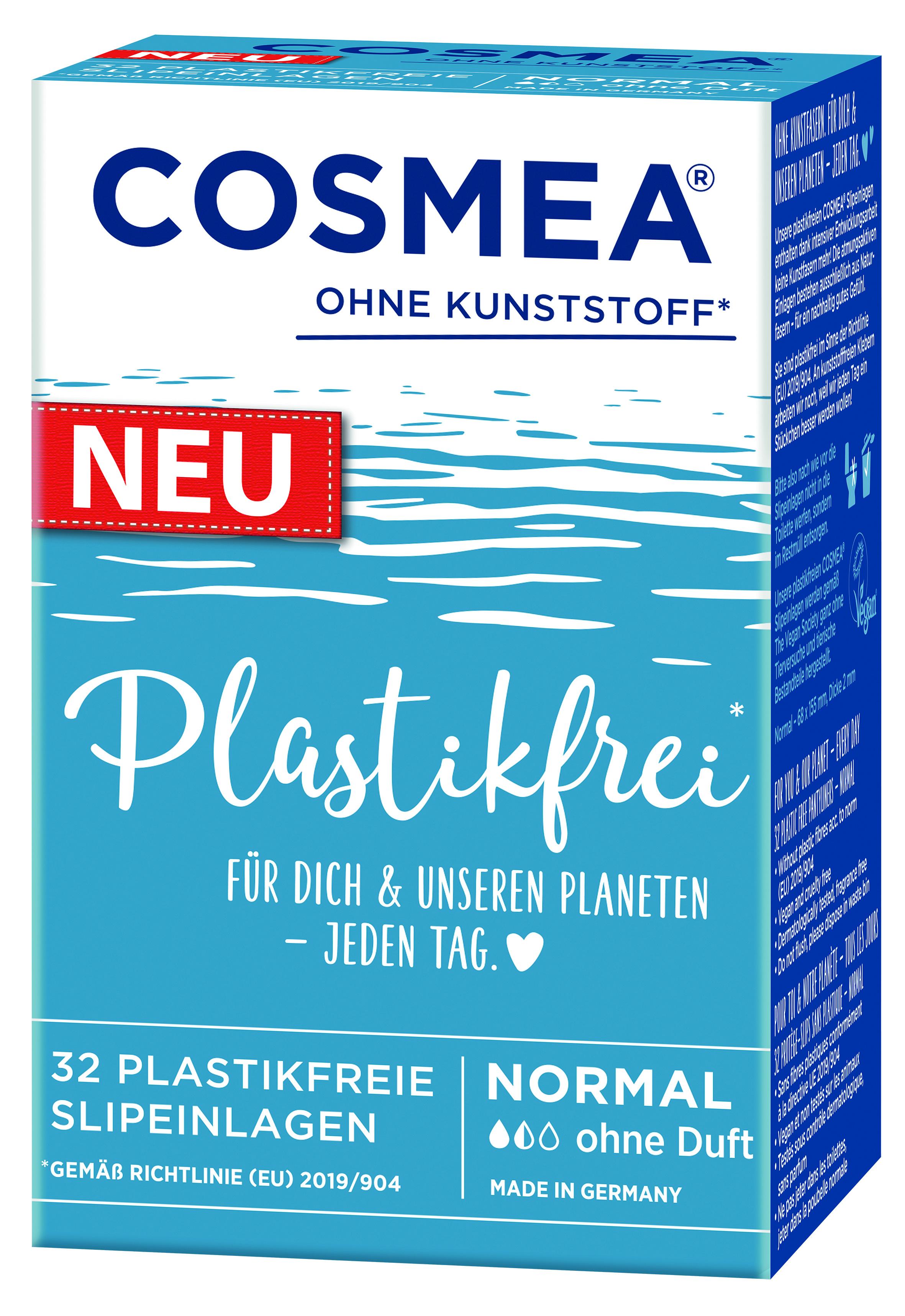 Cosmea® Plastikfreie Slipeinlagen Normal ohne Duft