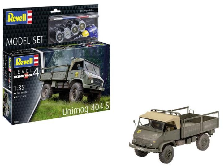 Revell  63348 Model Set 1:35 Unimog 404 S