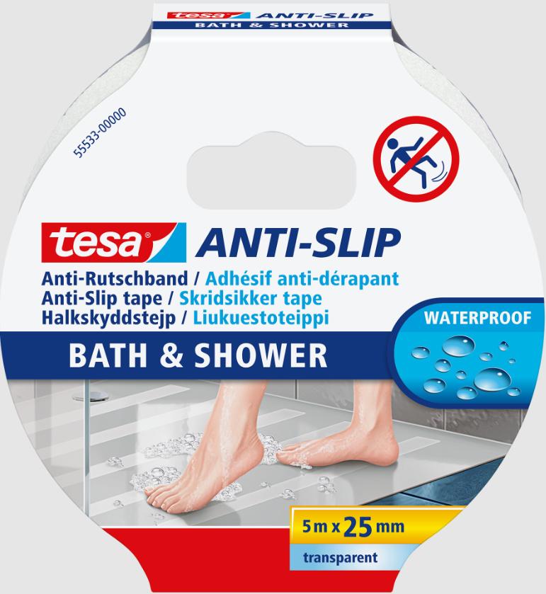 tesa® Anti-Rutschband Bad&Dusche