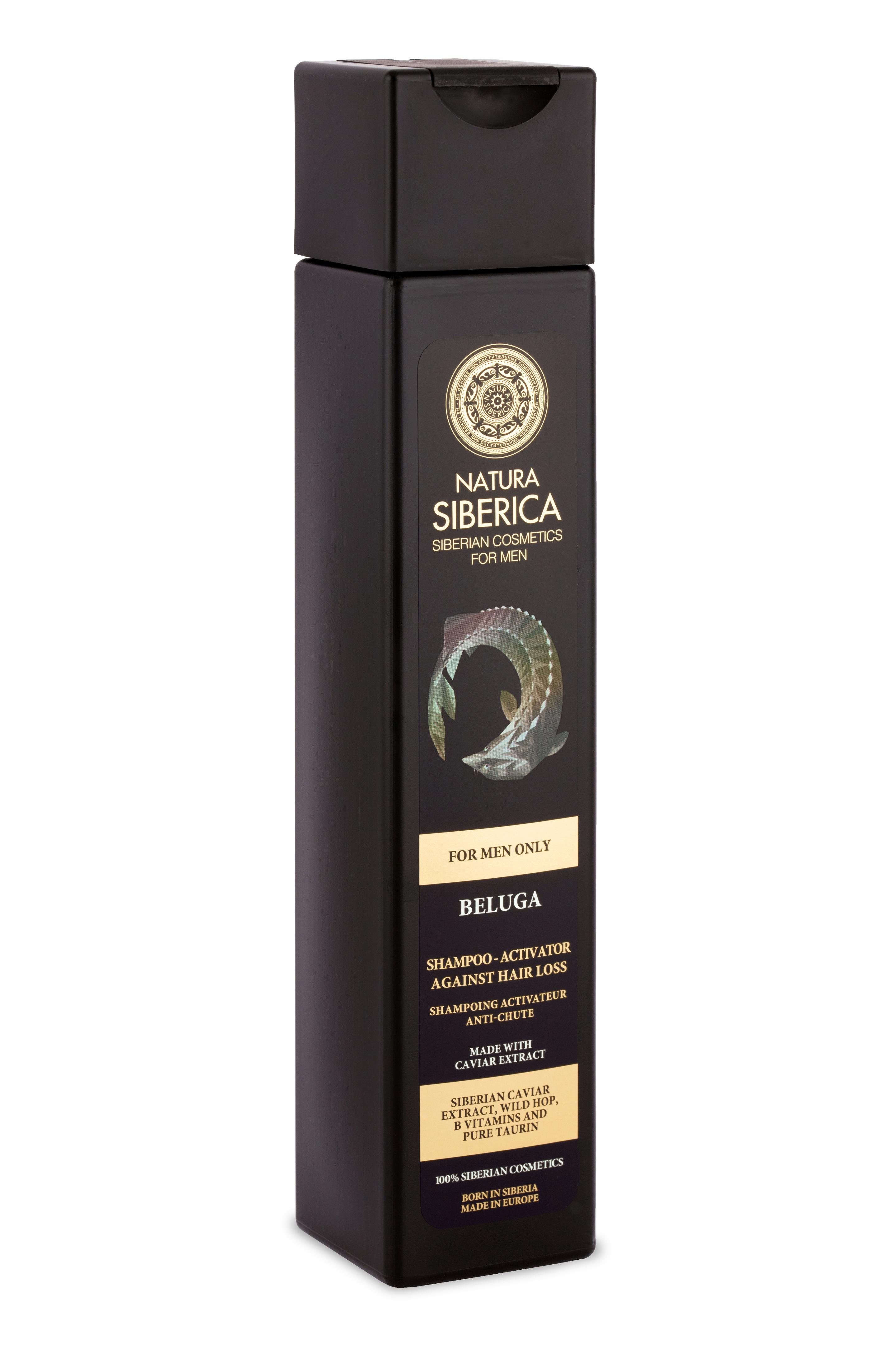 Produktbild NATURA SIBERICA Men Shampoo-Activator Against Hair Loss Beluga 2 von 3