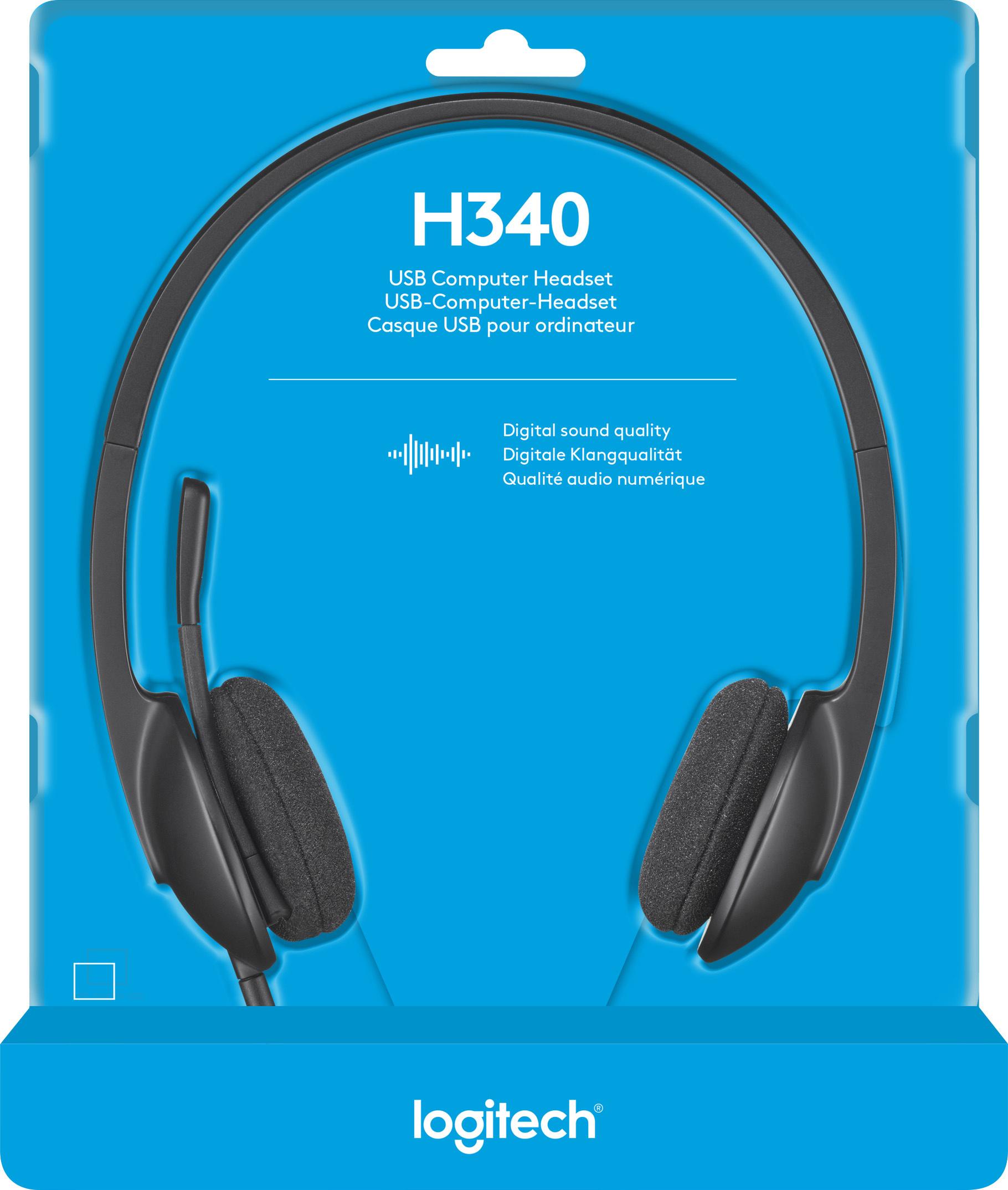 Headset H340, USB, Stereo