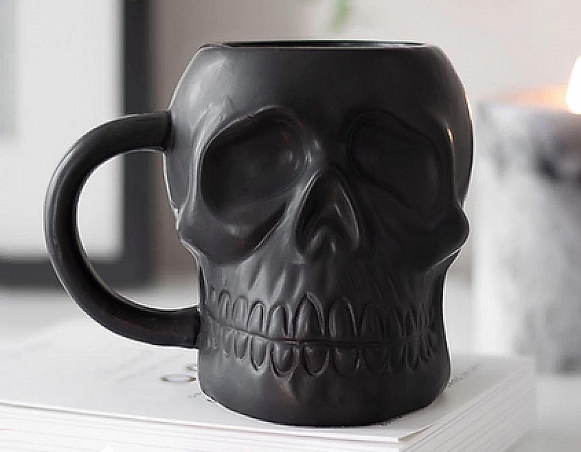 BC HARDROCK Tasse 3D Totenkopfform