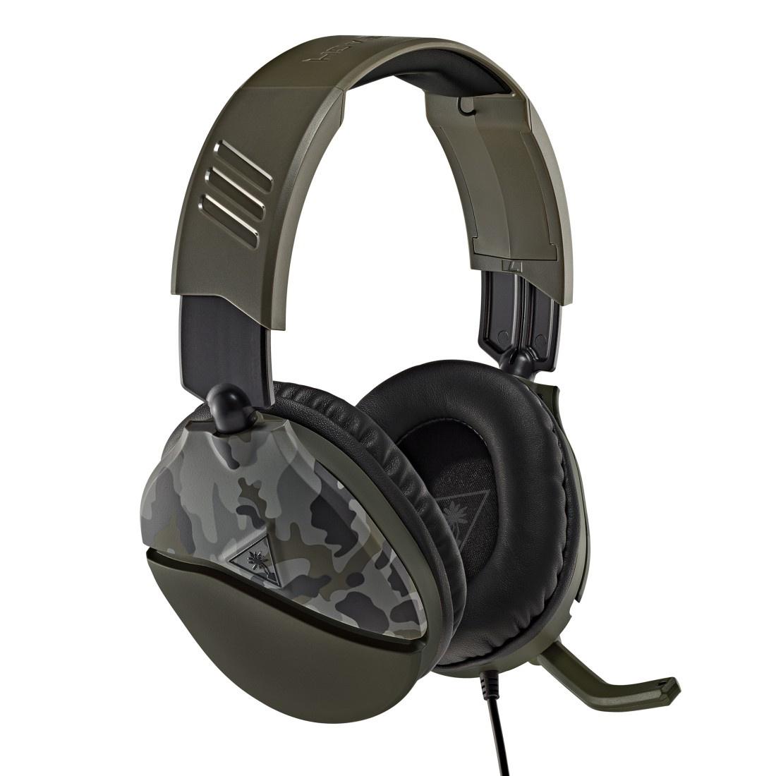 TURTLE BEACH Over-Ear Stereo Gaming-Headset"Recon 70 Camo", Grün