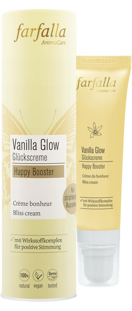 Farfalla Vanilla Glow Glückscreme Happy Booster