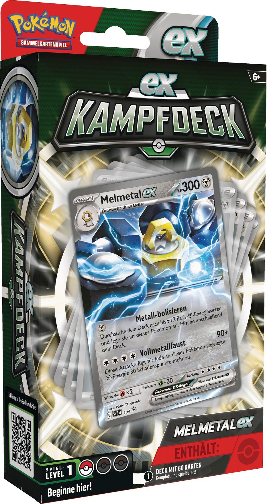 Produktbild POKÉMON Sammelkartenspiel - EX-Kampfdeck Hundemon/Melmetal 3 von 5