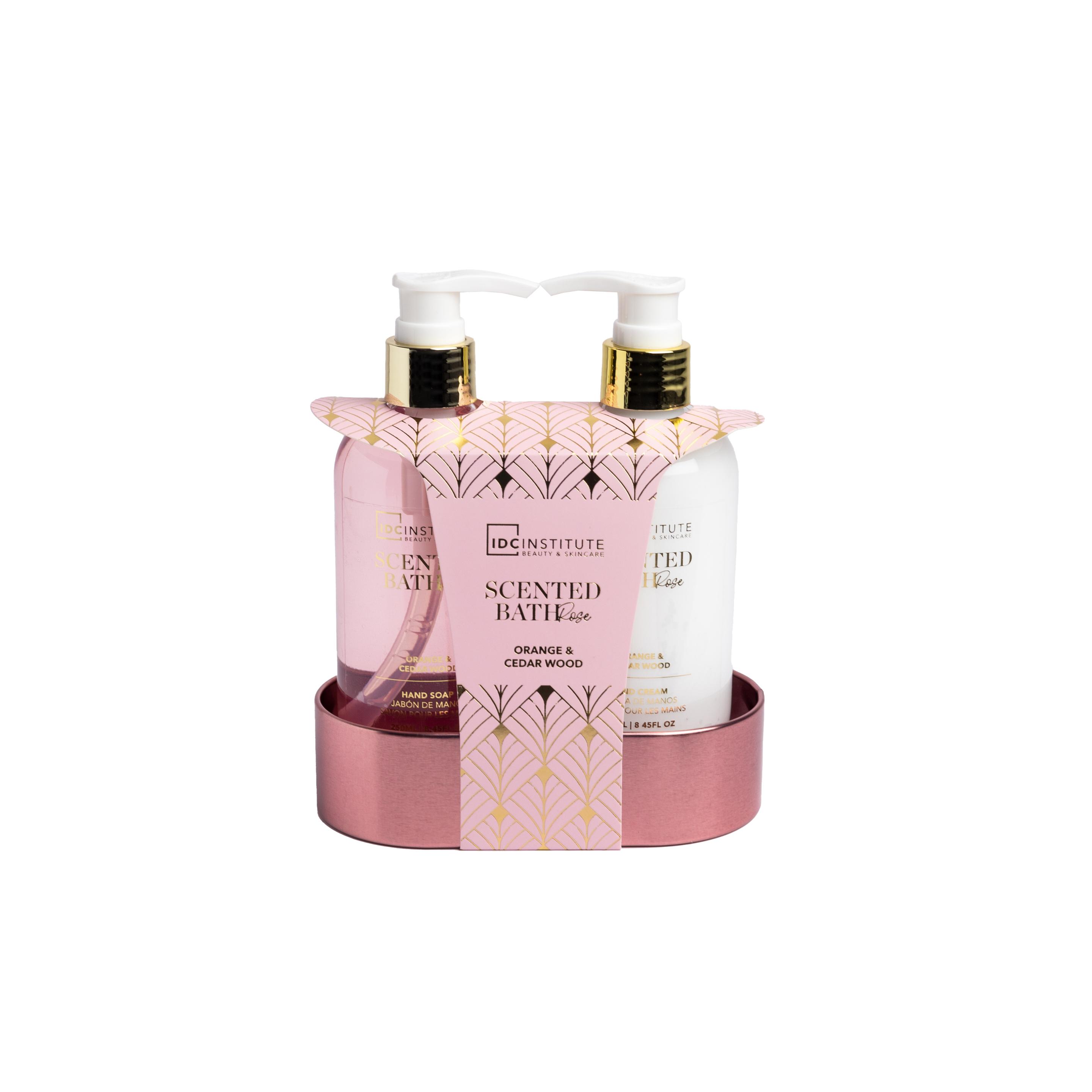 IDC Institute Scented Bath Rosé Hand Duo Geschenkpackung