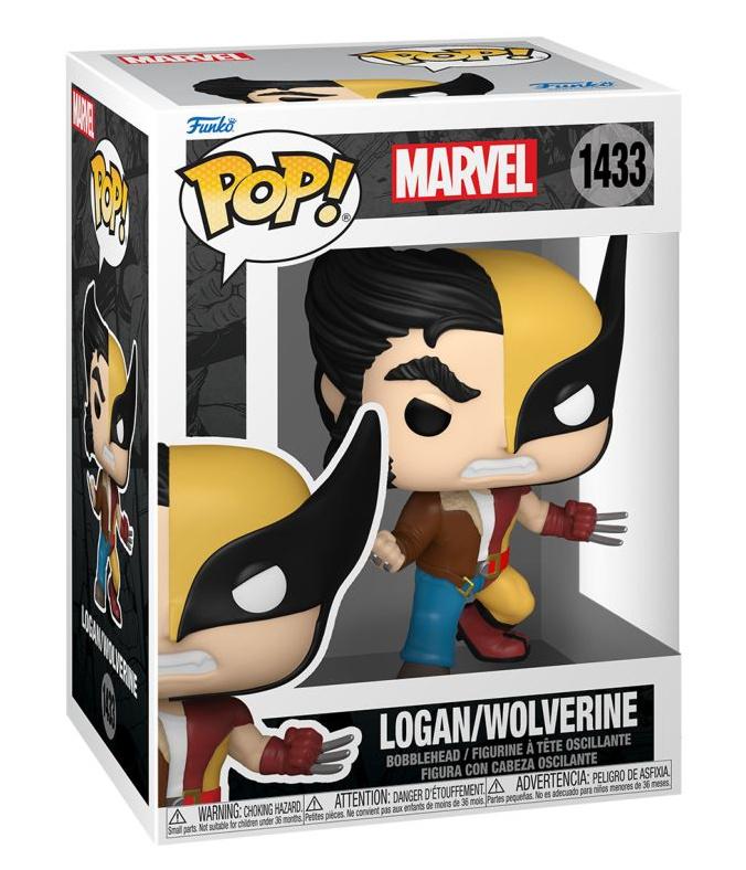 Funko - POP! - Marvel Comics - Wolverine/Logan Split Vinyl