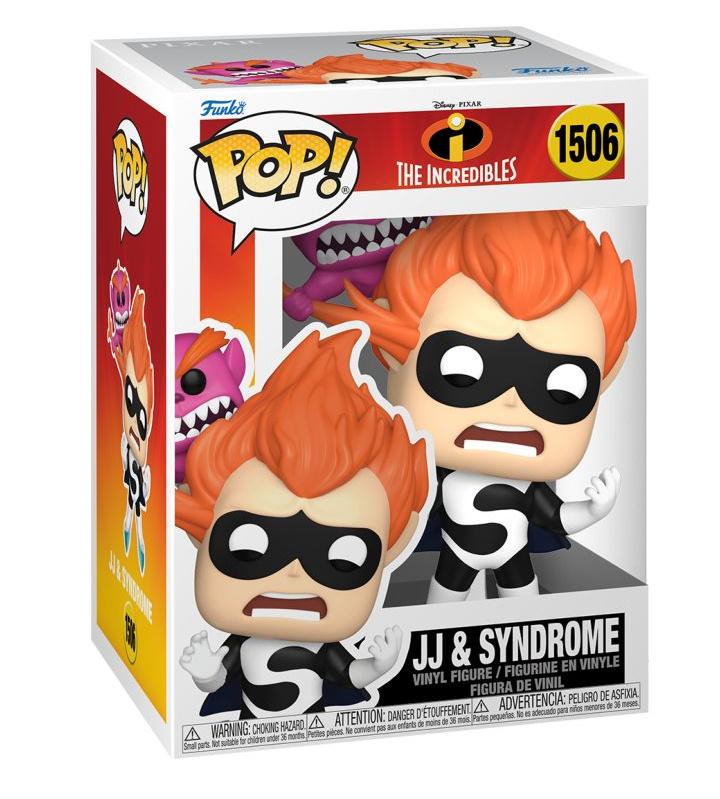 Funko - POP! - Incredibles: 20th Anniversary - Jack Jack&Syndrome Vinyl