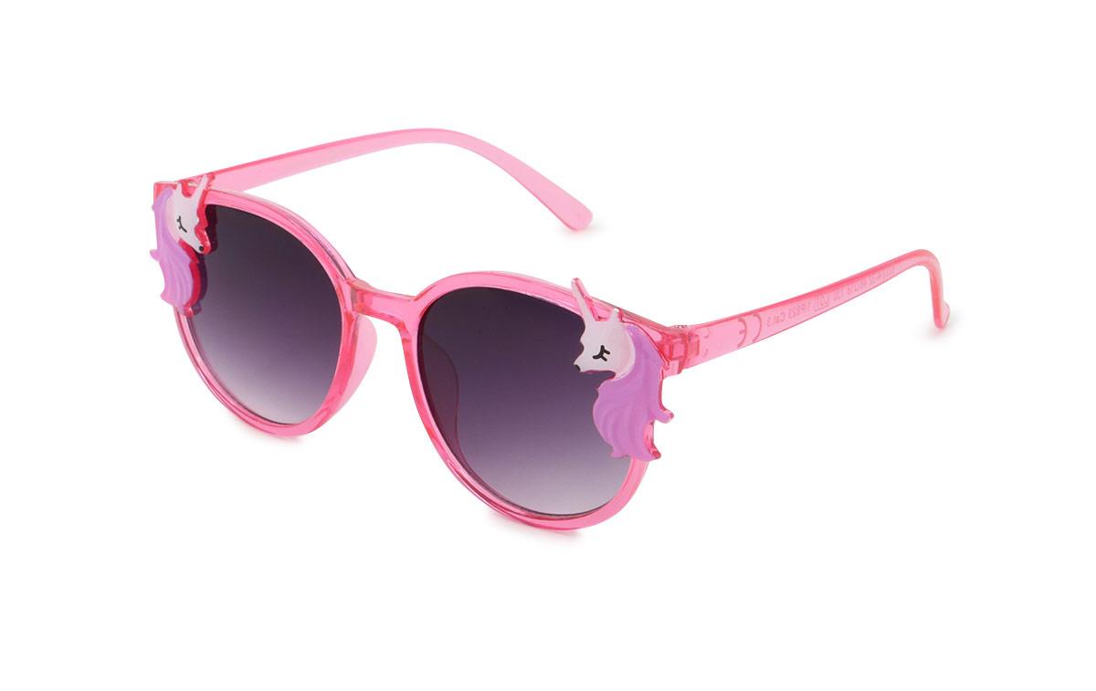 Basley Sun KIDS Sonnenbrille Kunststoff Rosa Einhorn