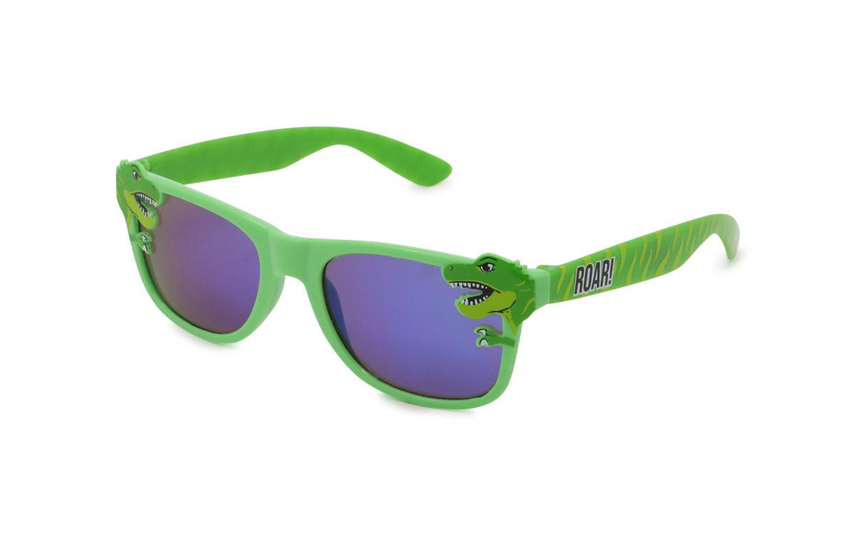 Basley Sun KIDS Sonnenbrille Kunststoff Grün/Dinosaurier