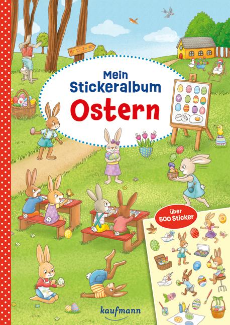 Mein Stickeralbum Ostern - Über 500 Sticker