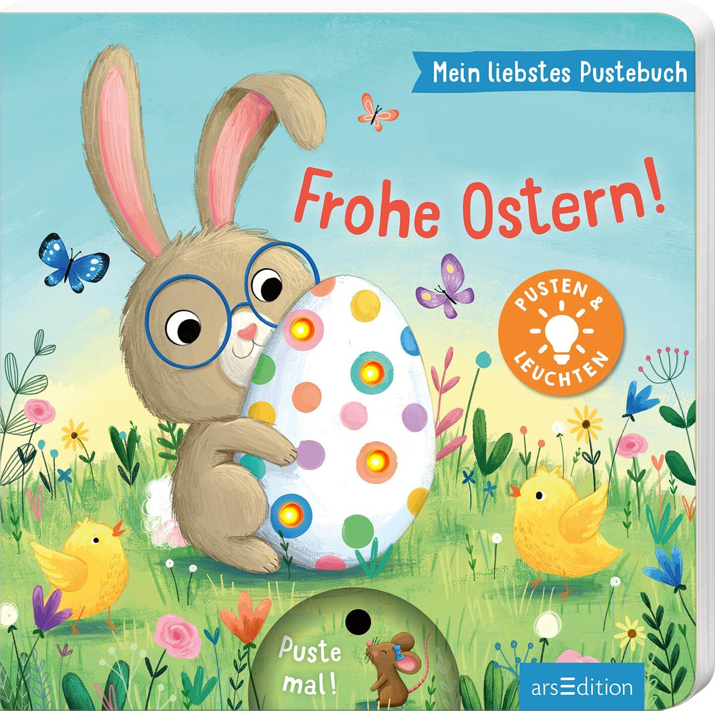 Mein liebstes Pustebuch – Frohe Ostern! Pusten & leuchten